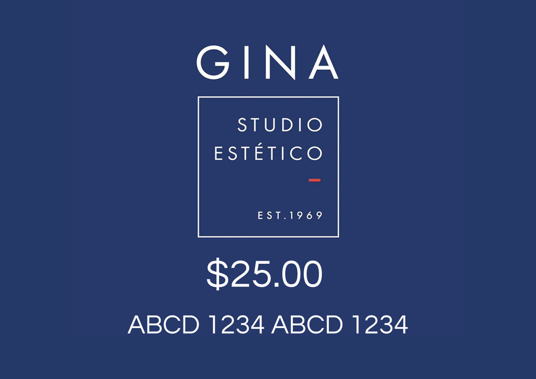 Gina Studio Estético Gift Cards