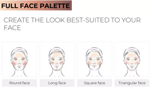 Full Face Palette - Face and Eyes RVB The Make Up
