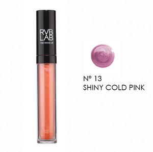 Lip Gloss 13 (Shiny Cold Pink) RVB Lab The Make Up