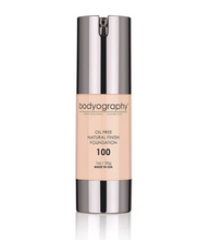 Load image into Gallery viewer, Bodyography Natural Finish Foundation #100
